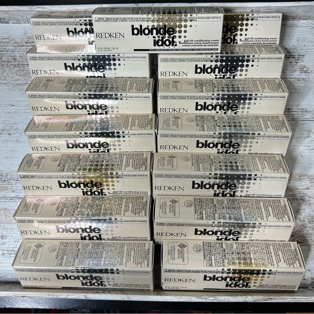 REDKEN Blonde Idol. High lift conditioning cream. Bundle. (15)